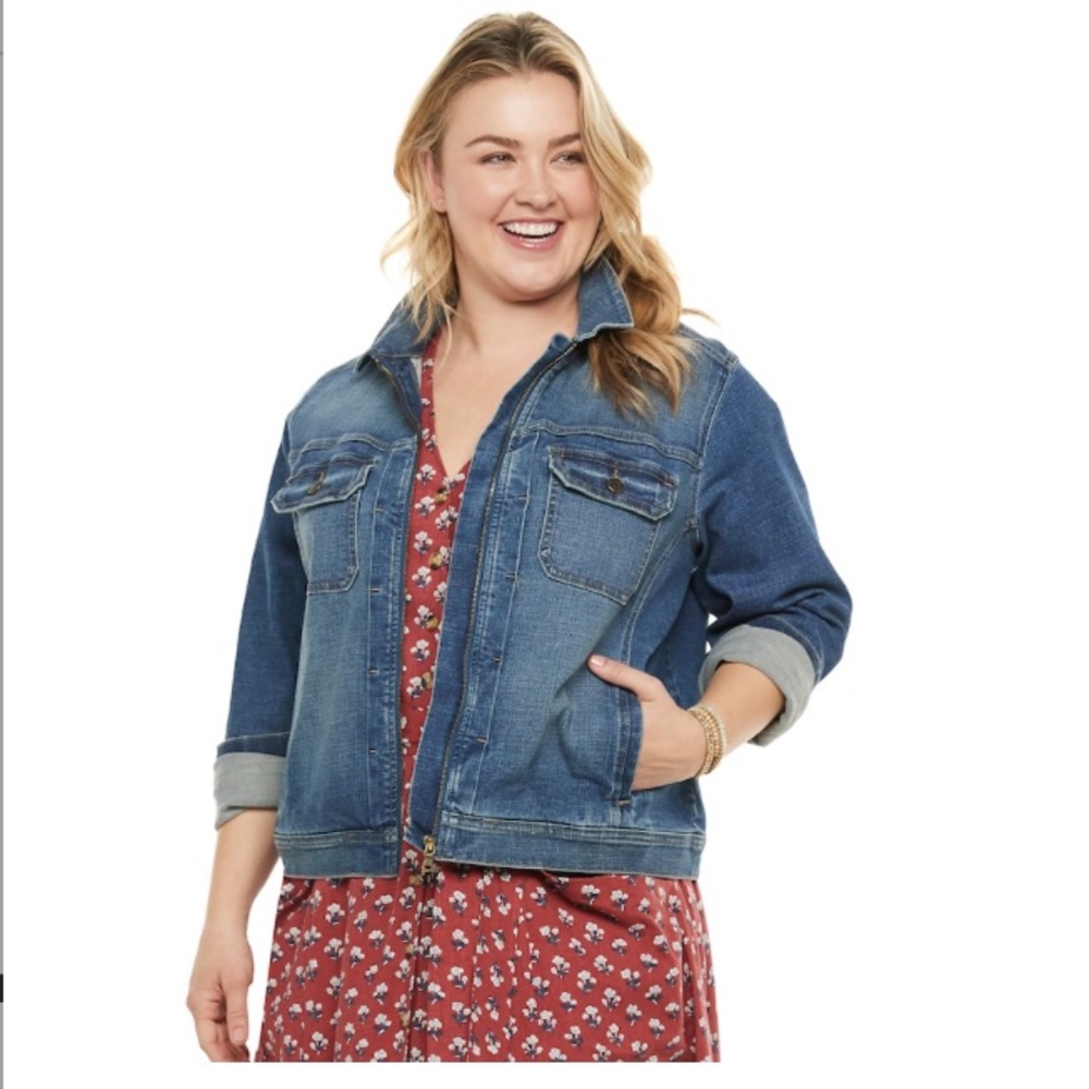 NWOT Jean Jacket size Small